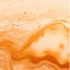 Abstract orange and cream swirl representing Soda Flex—fluid, dynamic, and flexible by design